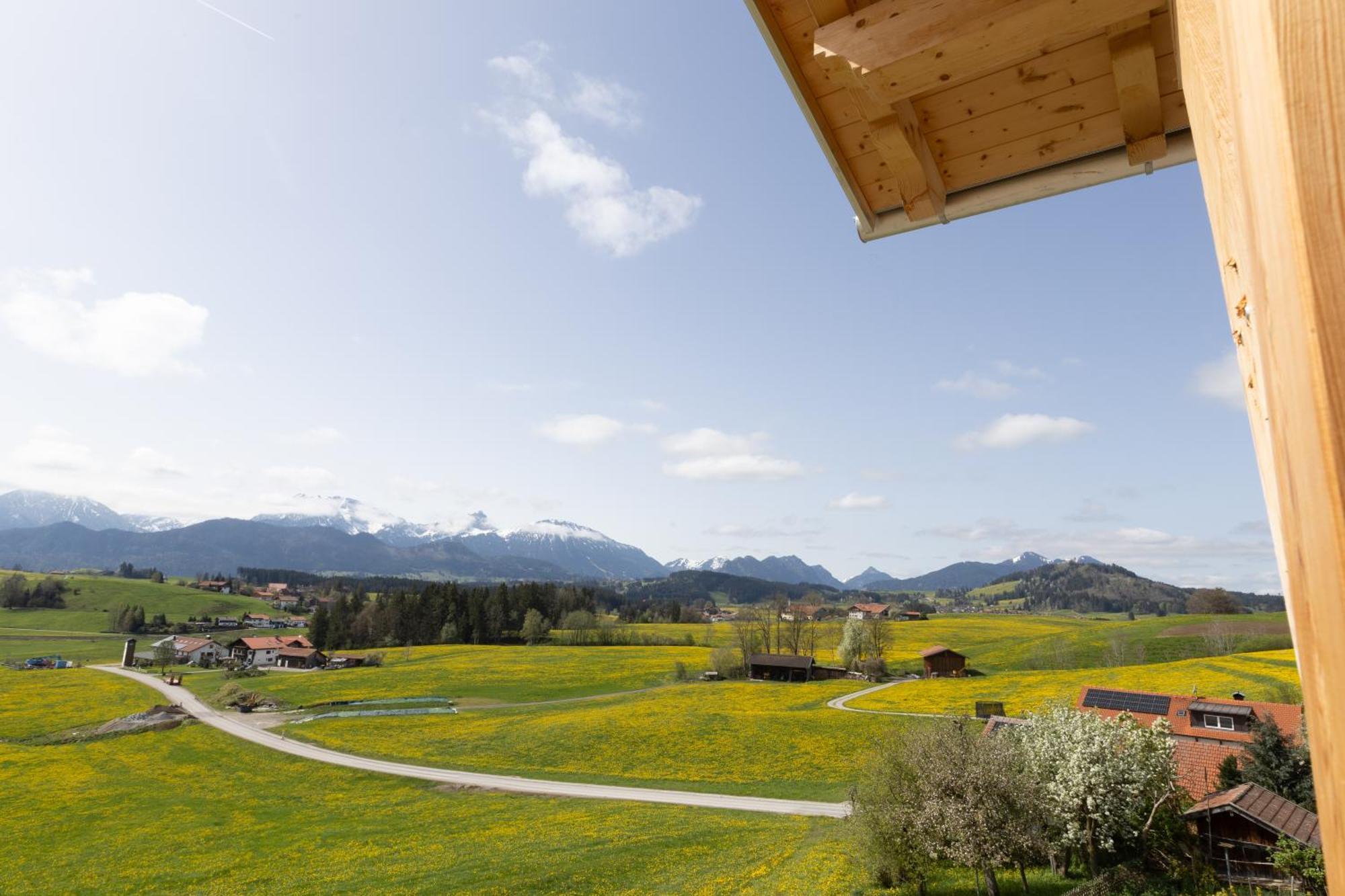 Appartamento Koenigsblick Poppler Hopferau Esterno foto