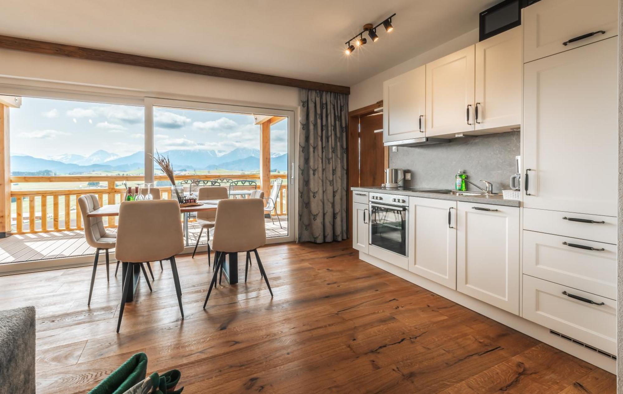 Appartamento Koenigsblick Poppler Hopferau Esterno foto